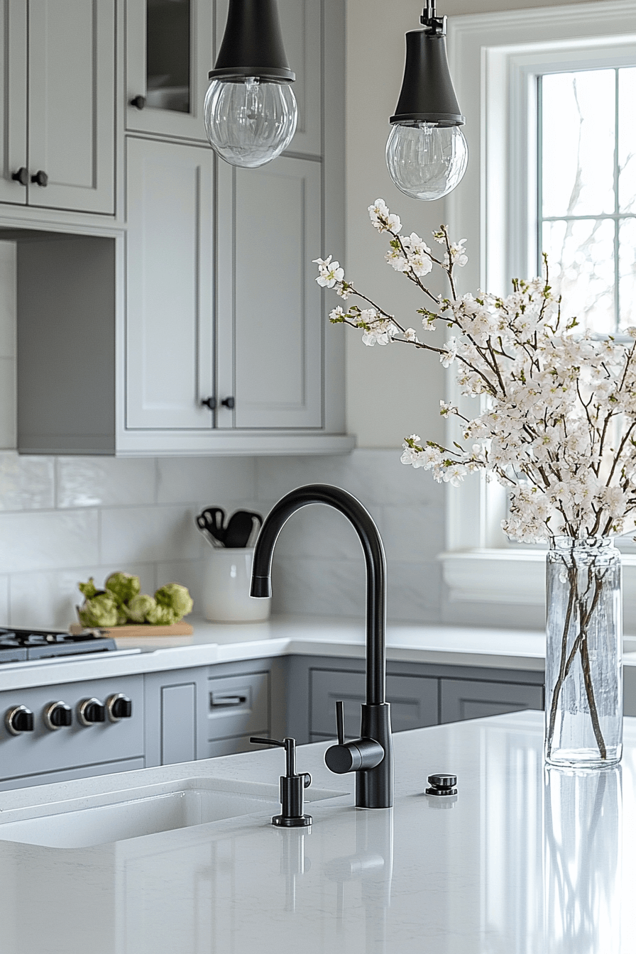 grey kitchen