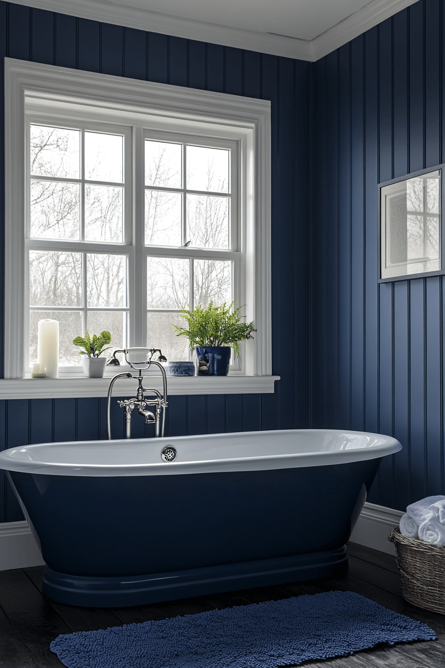 modern victorian bathroom