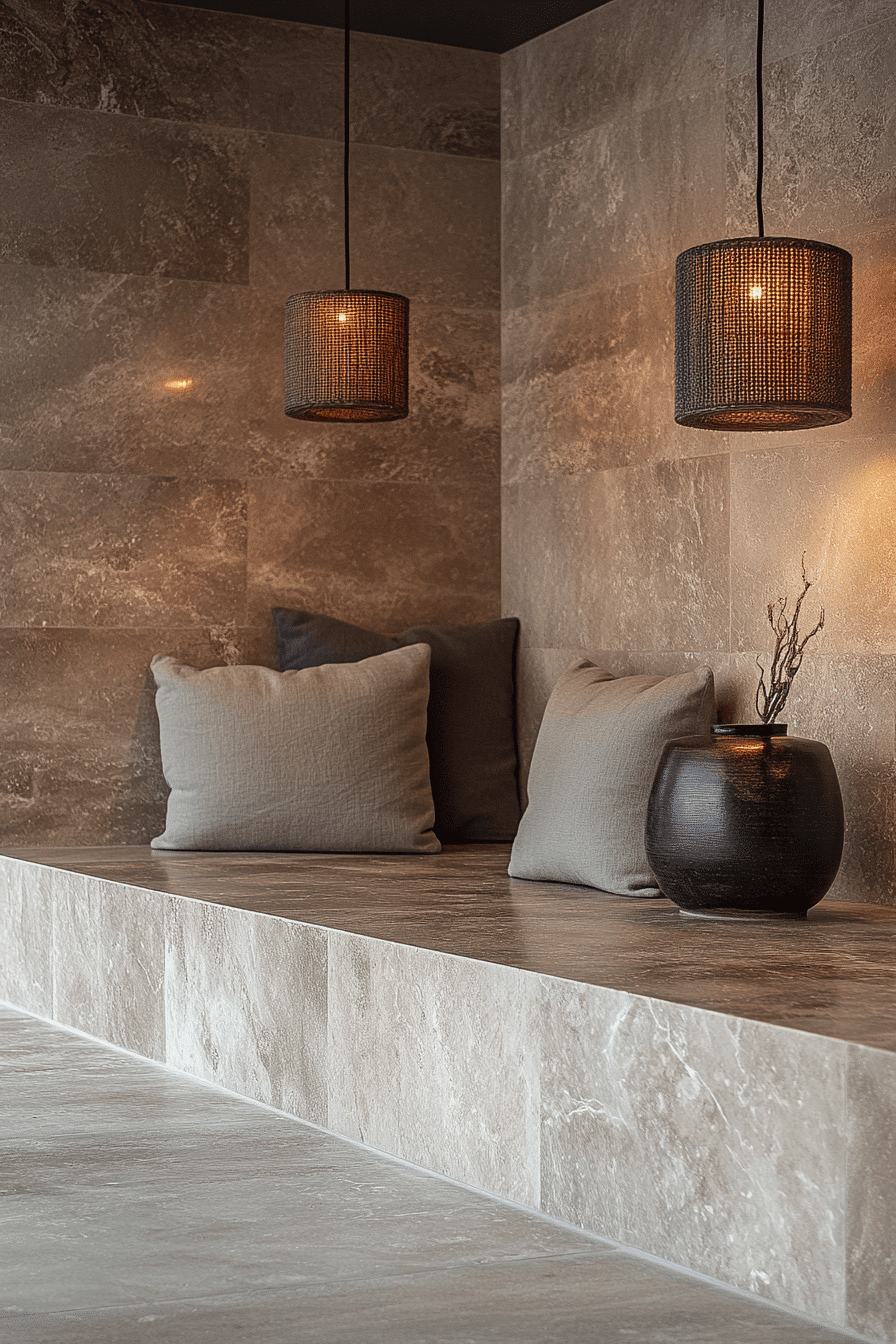 stone wall interior