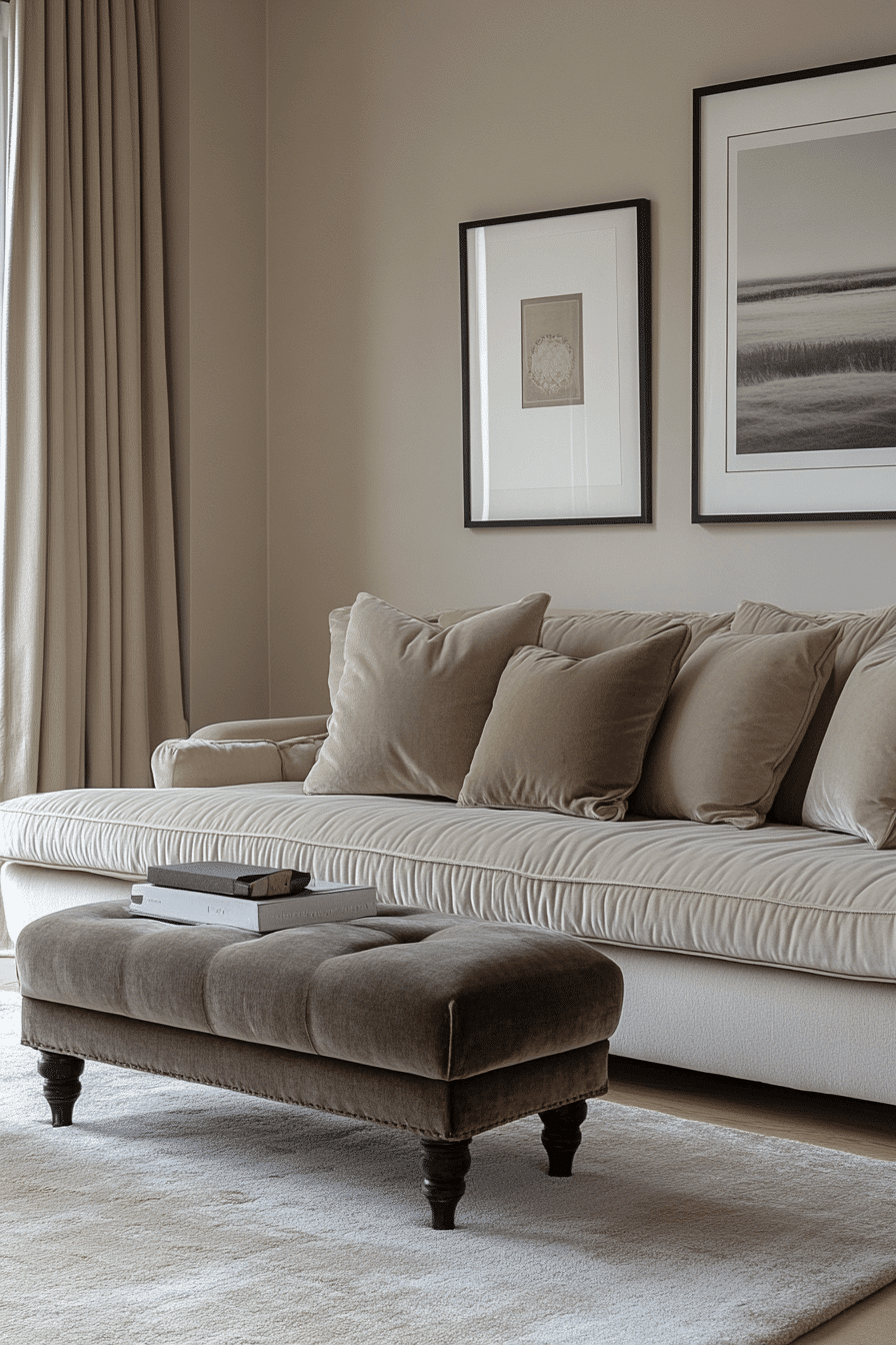 brown living room decorating ideas