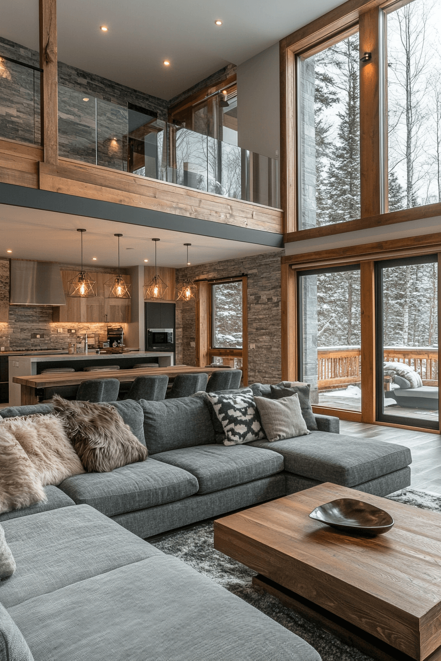 cabin living room