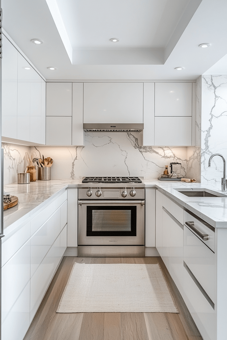 small white kitchen