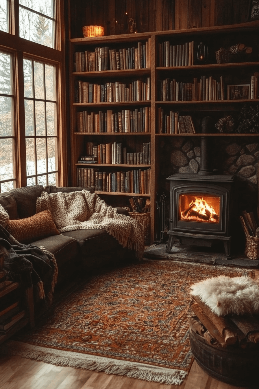 cabin living room