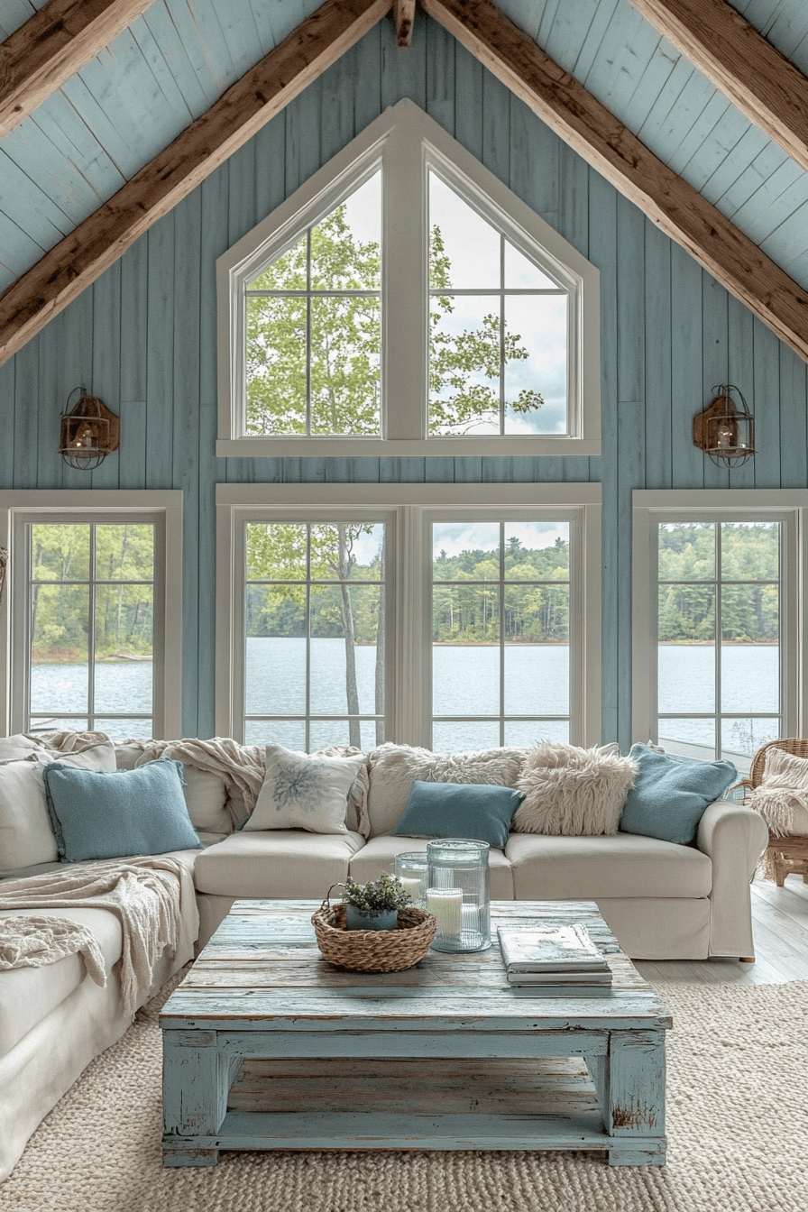 old cabin interior