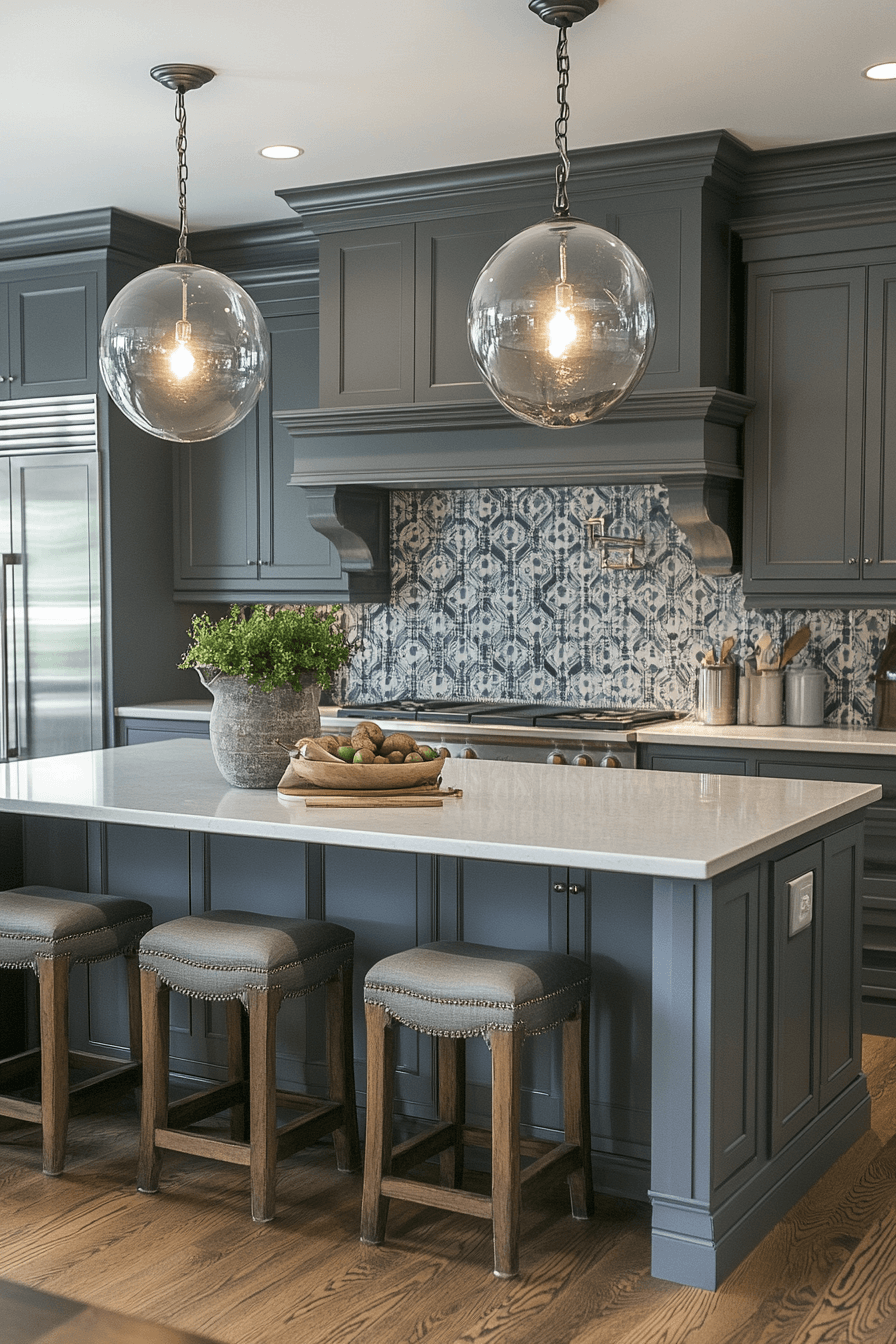 grey kitchen