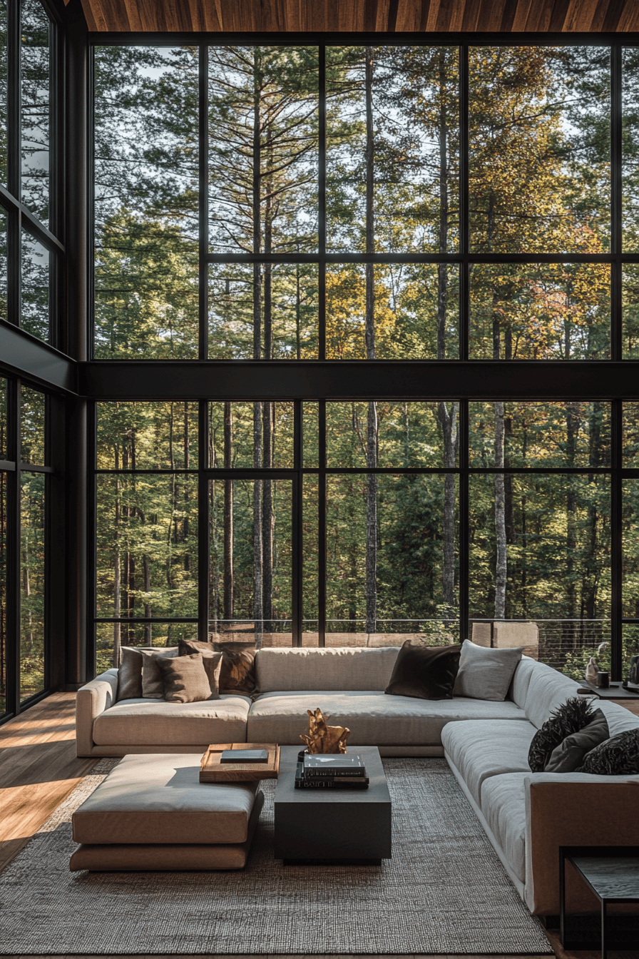 cabin living room