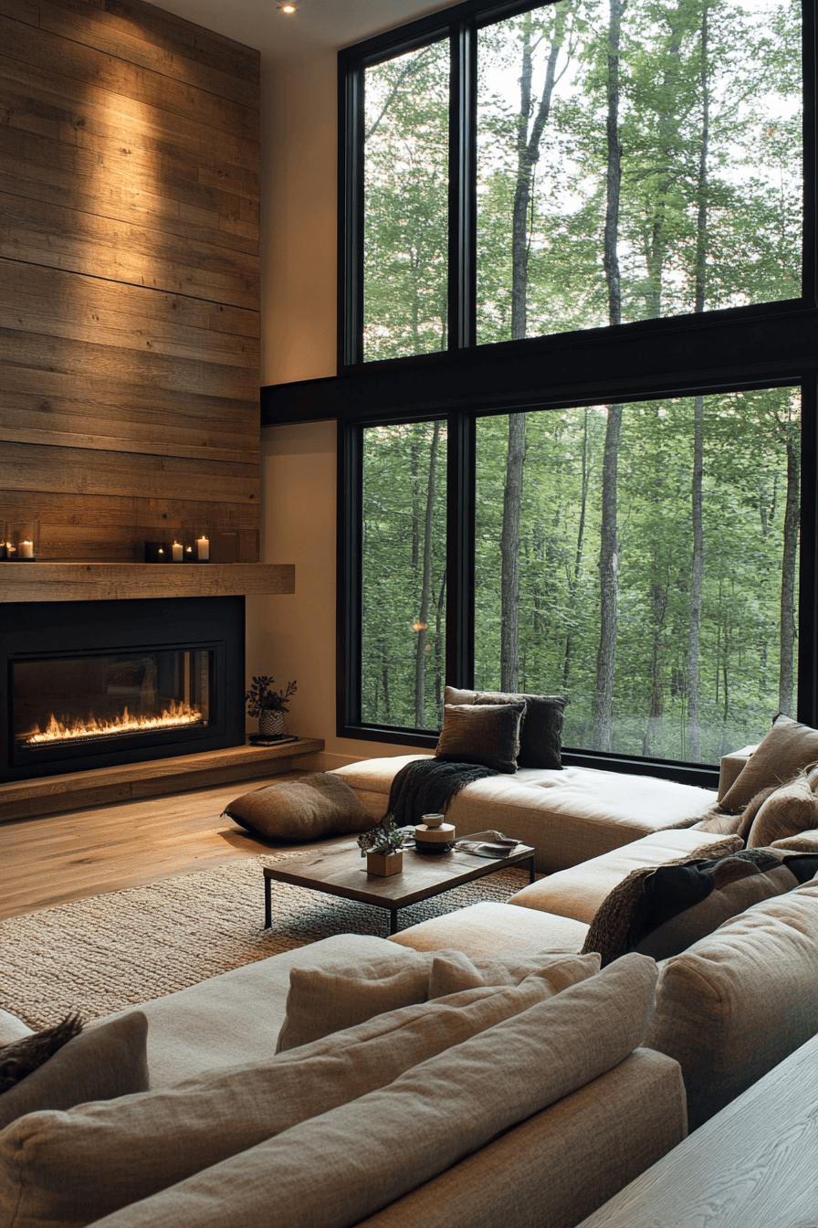 cabin living room