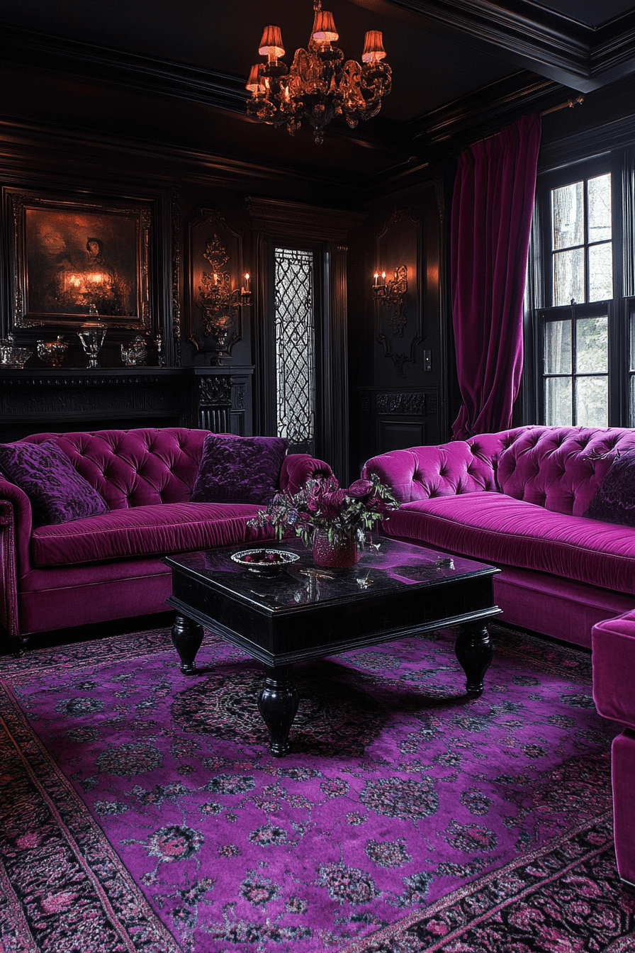 victorian gothic decor