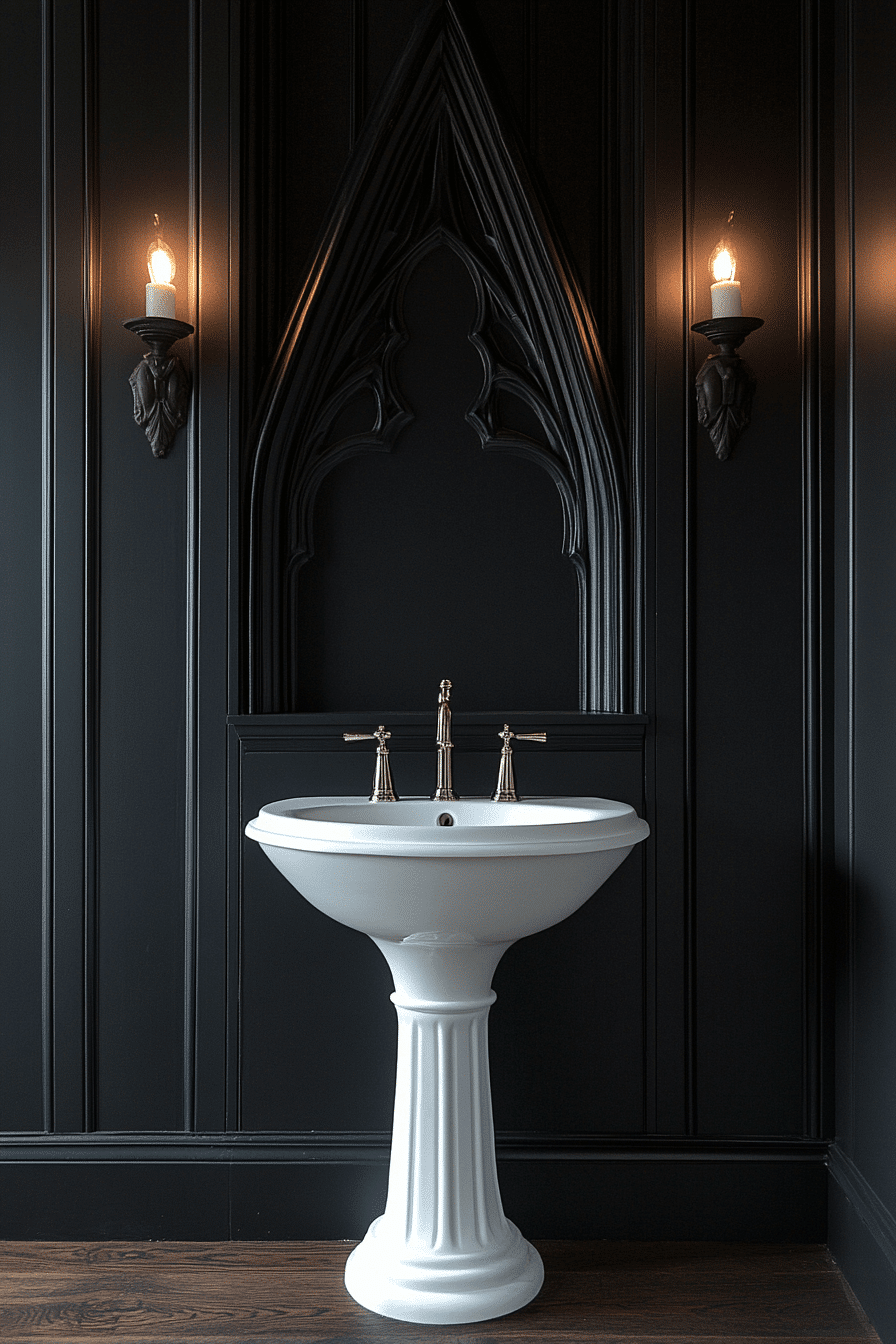 modern victorian bathroom