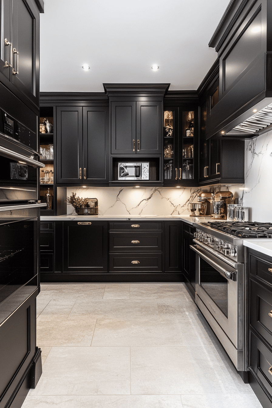 modern victorian kitchen