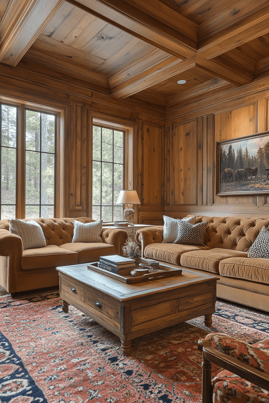 cabin living room