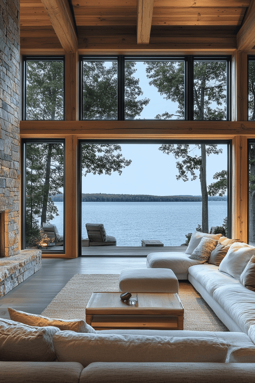 cabin living room