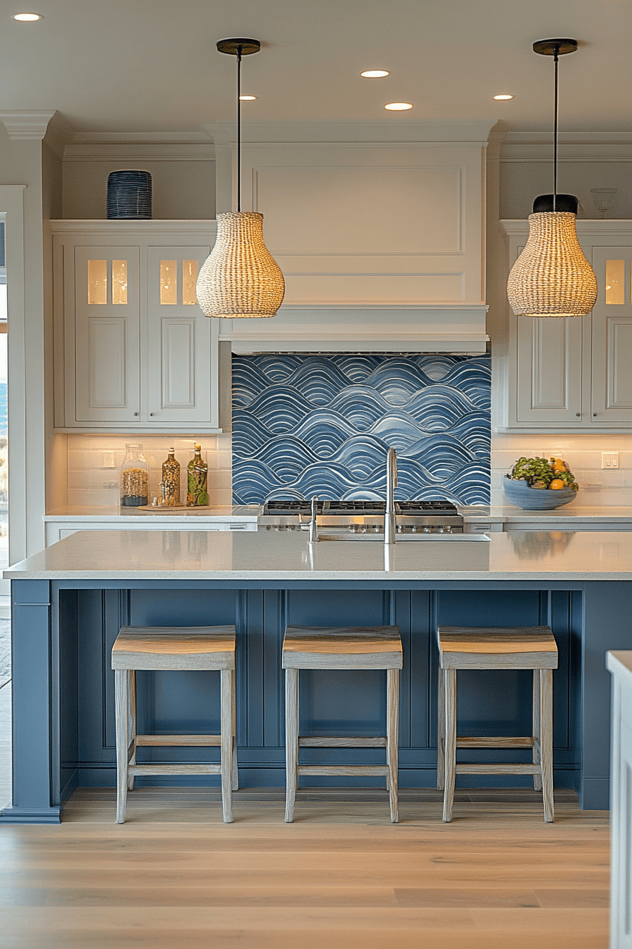 coastal cottage kitchen