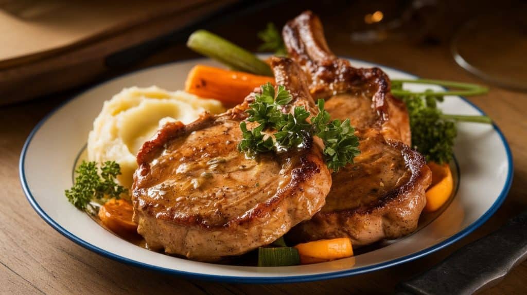Honey Mustard Pork Chops