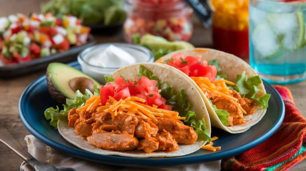 Slow Cooker Chicken Tacos