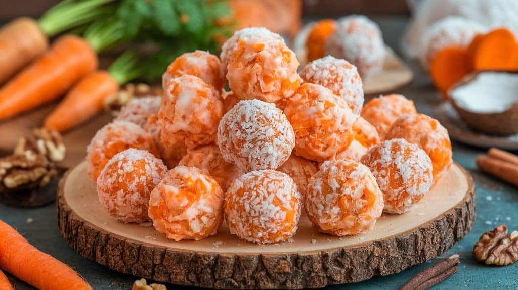 Carrot Cake Protein Balls