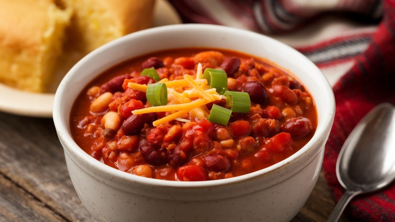 Hearty Slow Cooker Chili Recipe - Courtneys World