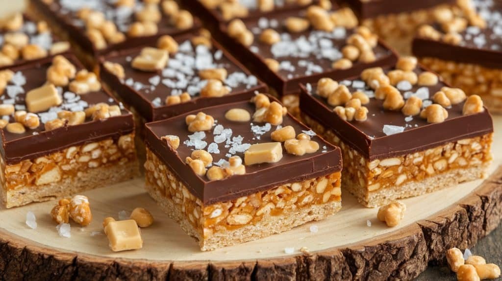 No-Bake Toffee Crunch Bars