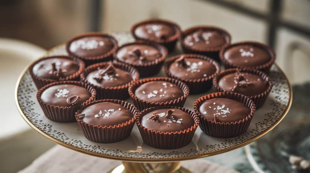 No-Bake Chocolate Caramel Cups