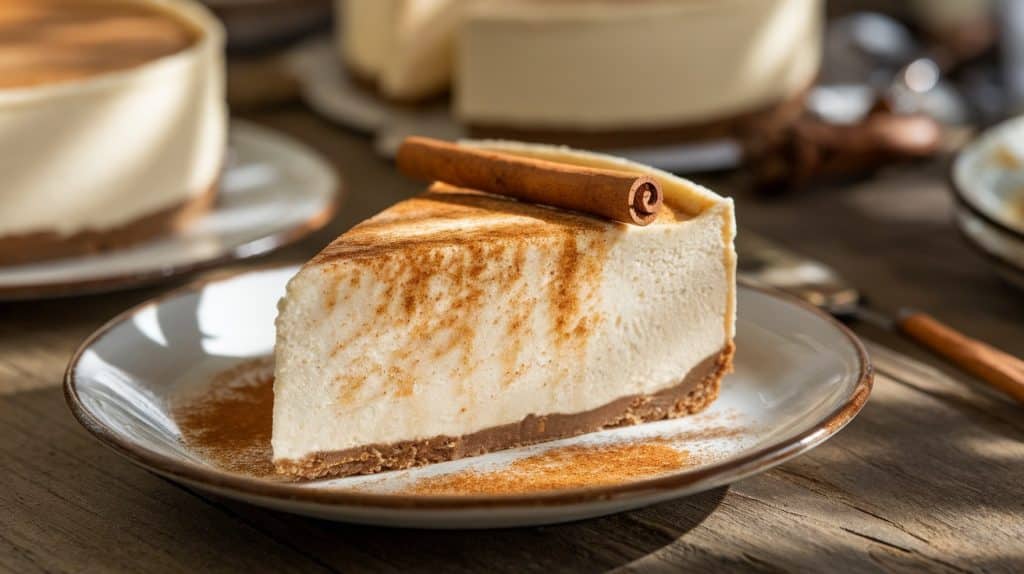 No-Bake Cinnamon Cheesecake