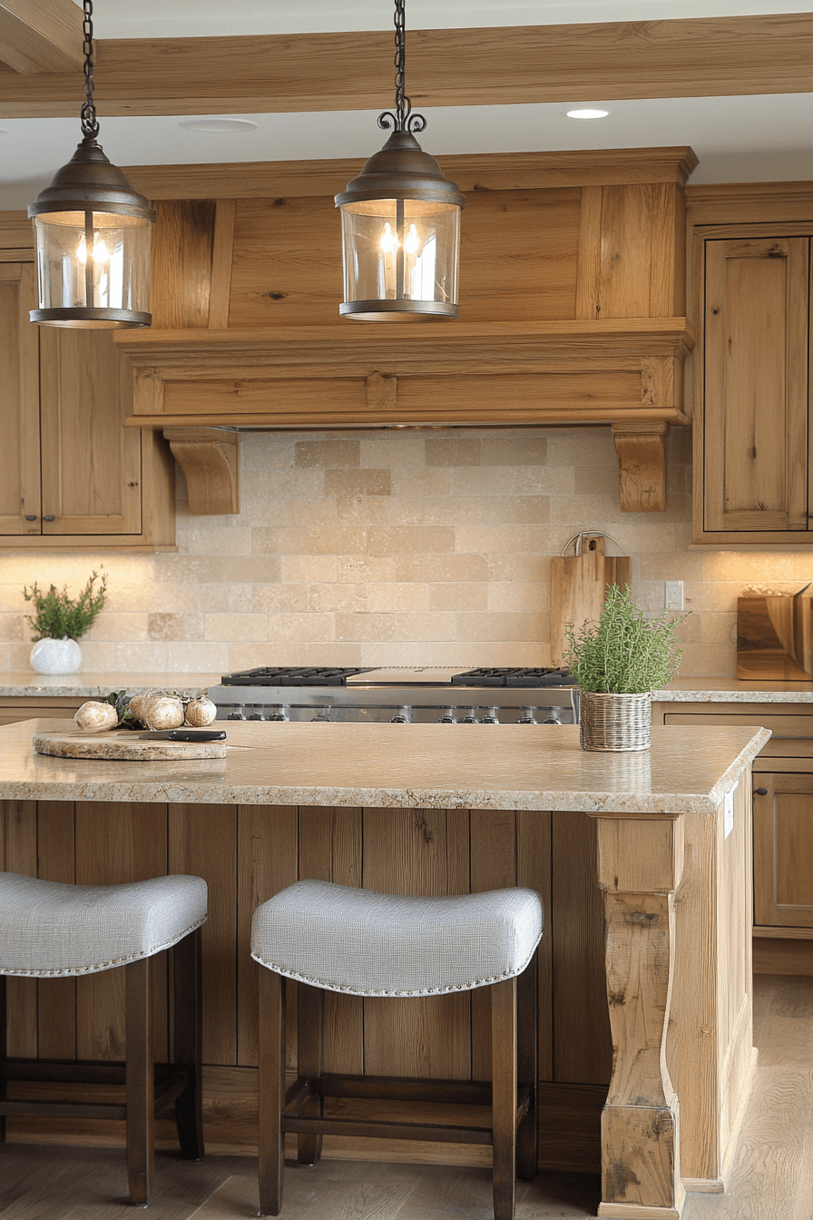 light wood kitchen cabinets