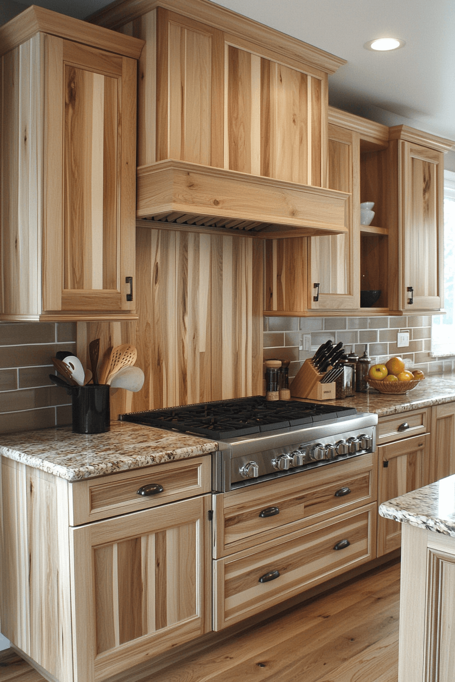 light wood kitchen cabinets