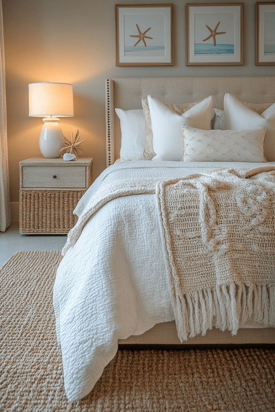 coastal master bed