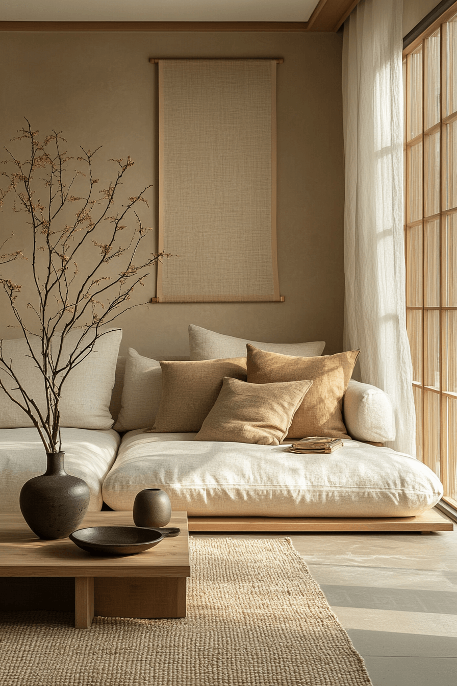 japandi living room