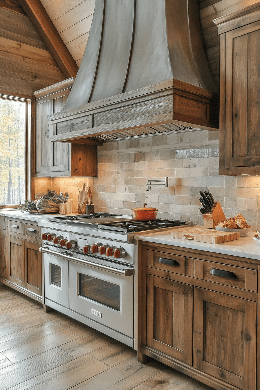 rustic kitchen cabinets