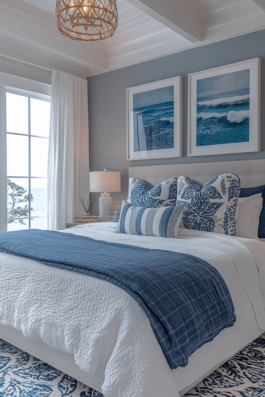 coastal master bed