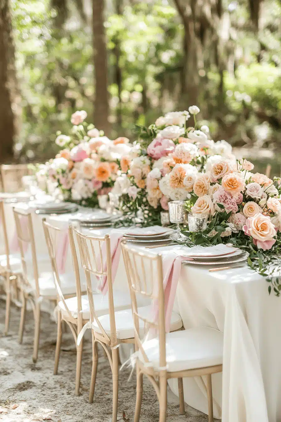 whimsical garden wedding