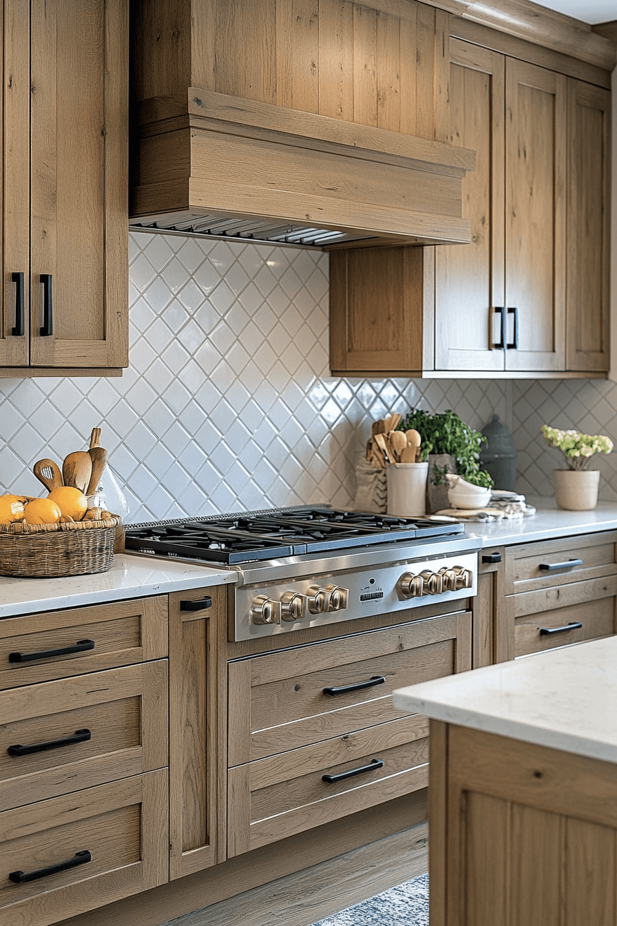 light wood kitchen cabinets