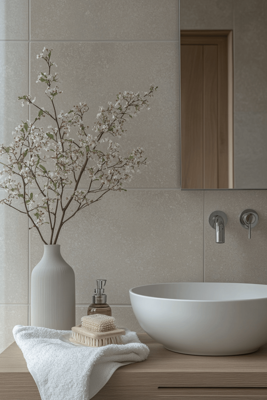 29 Japandi Bathroom Ideas to Inspire a Relaxing Home Upgrade 18 japandi bathroom