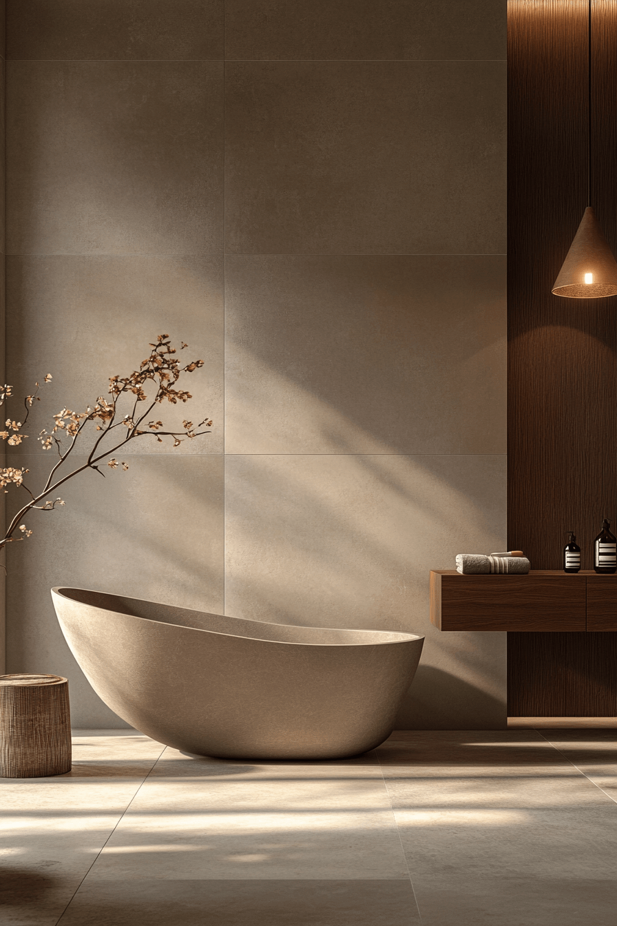 29 Japandi Bathroom Ideas to Inspire a Relaxing Home Upgrade 19 japandi bathroom