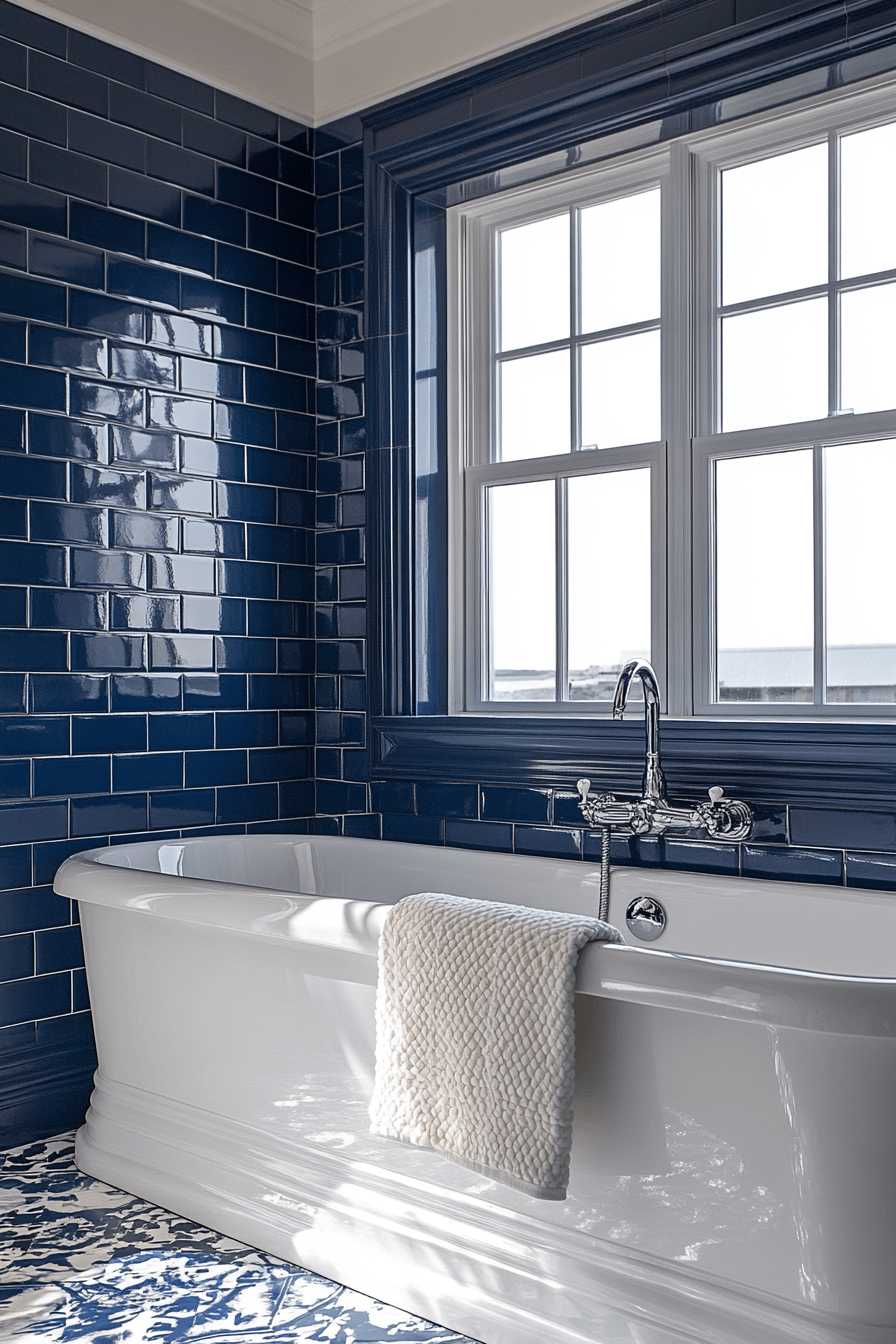 coastal bathroom shower ideas