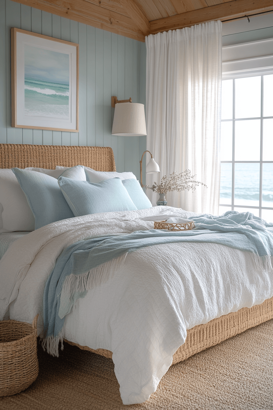 coastal master bed