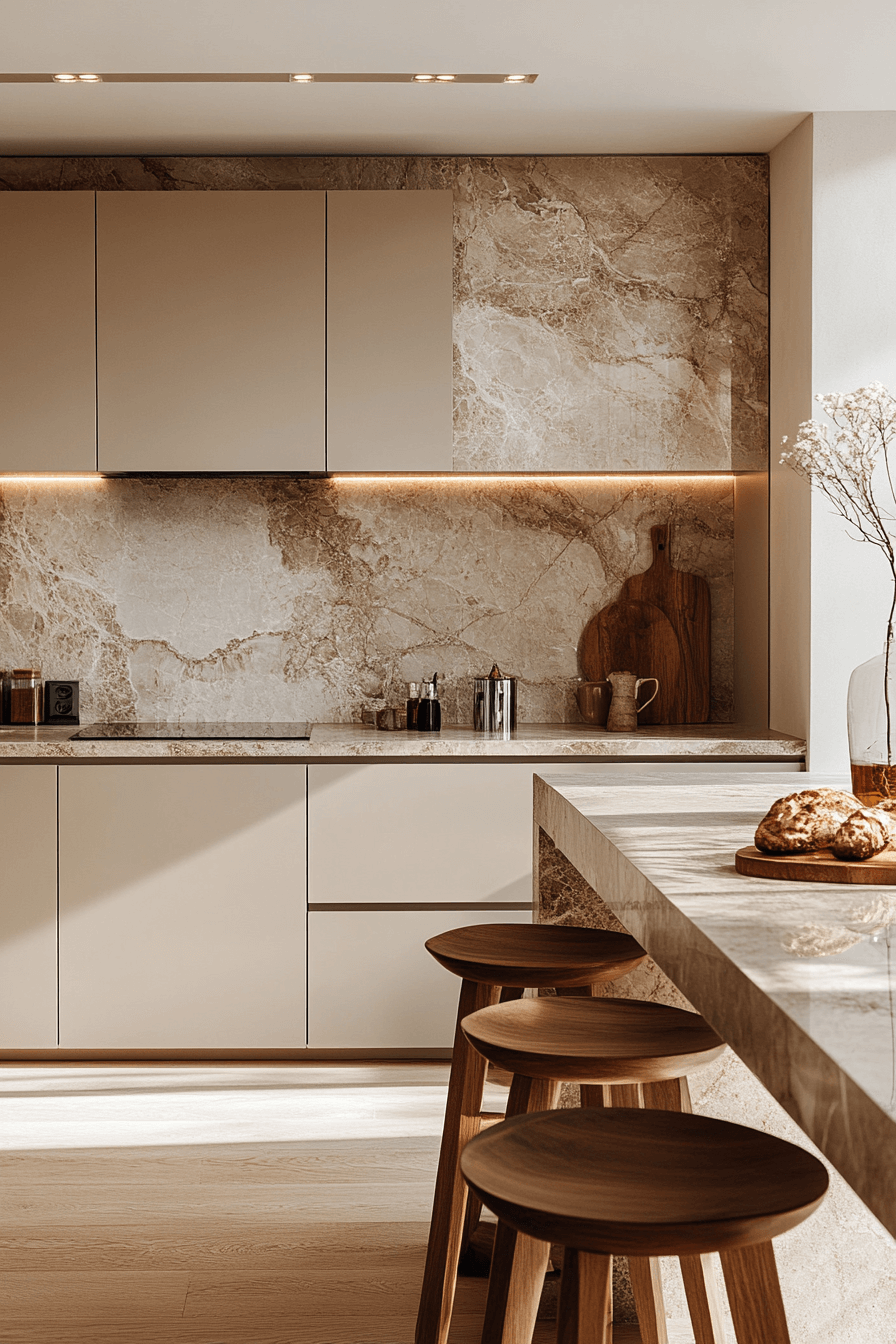 light taupe kitchen cabinets