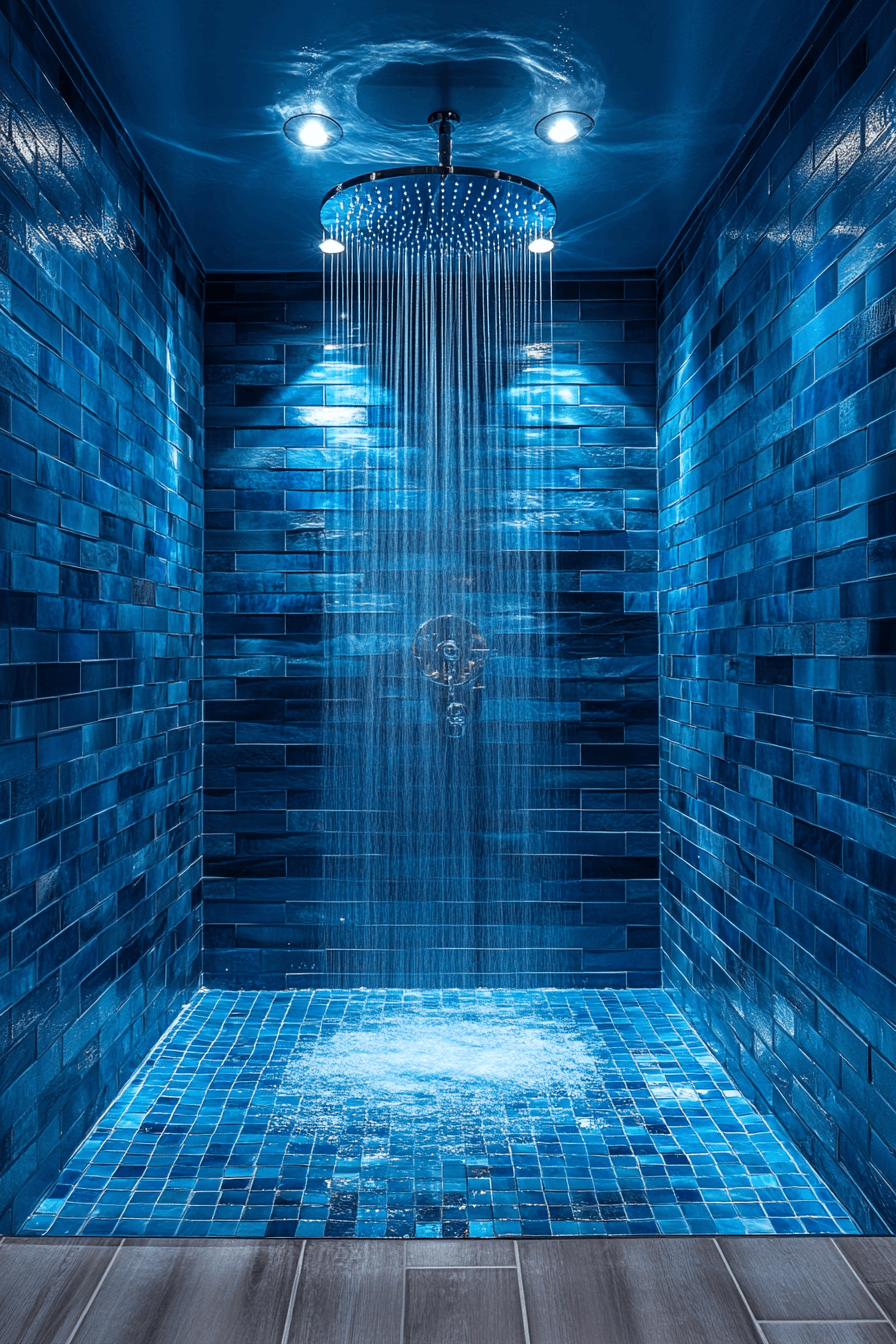 coastal bathroom shower ideas