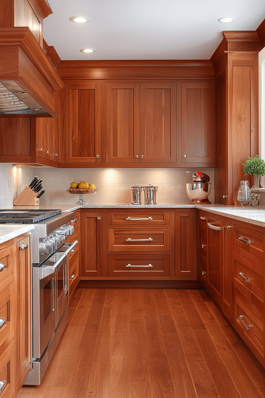 light wood kitchen cabinets
