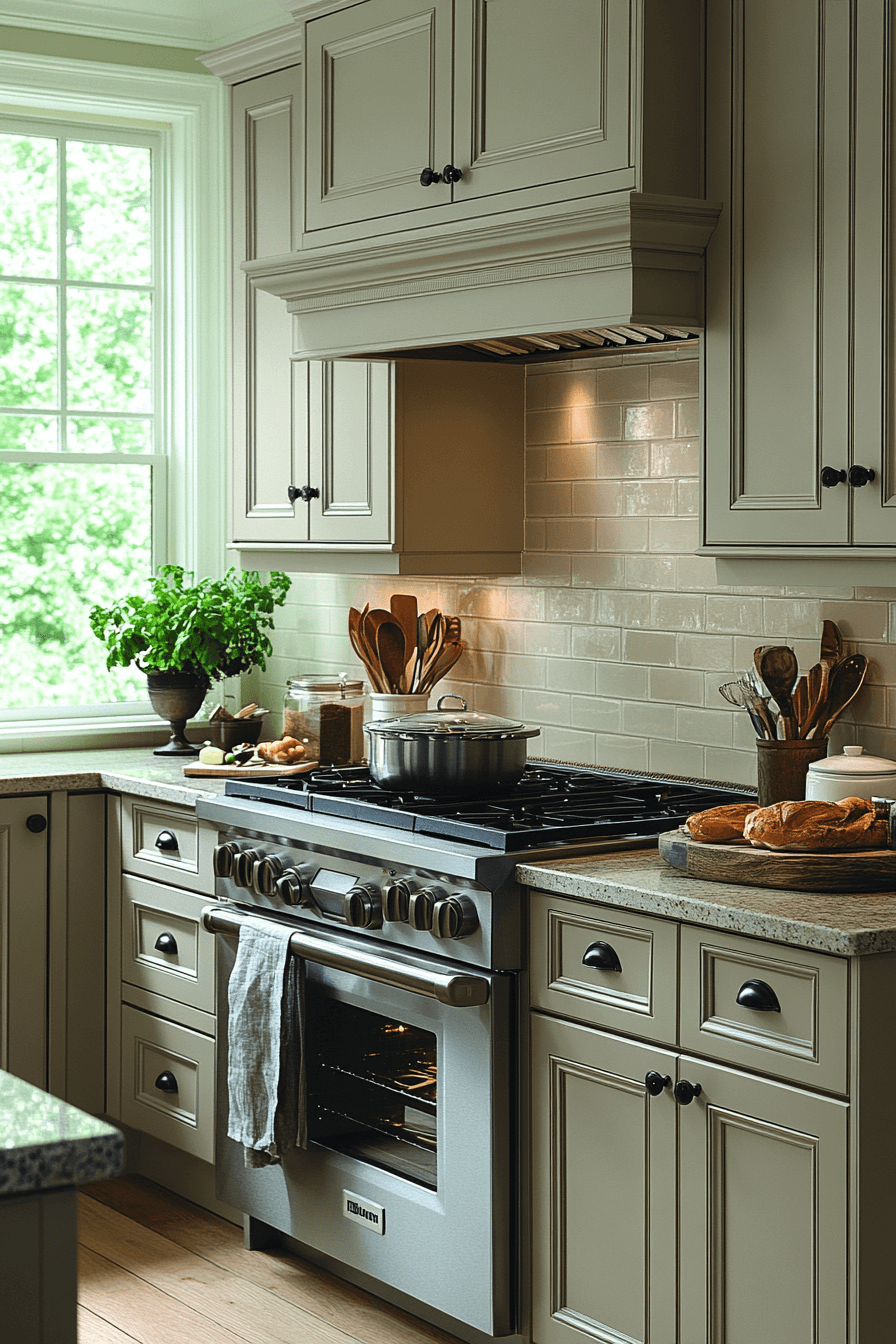 light taupe kitchen cabinets