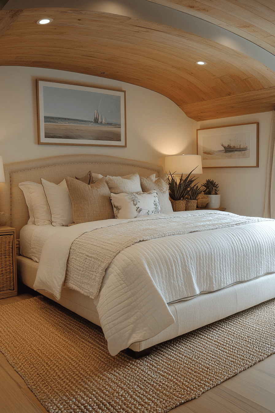 coastal master bed