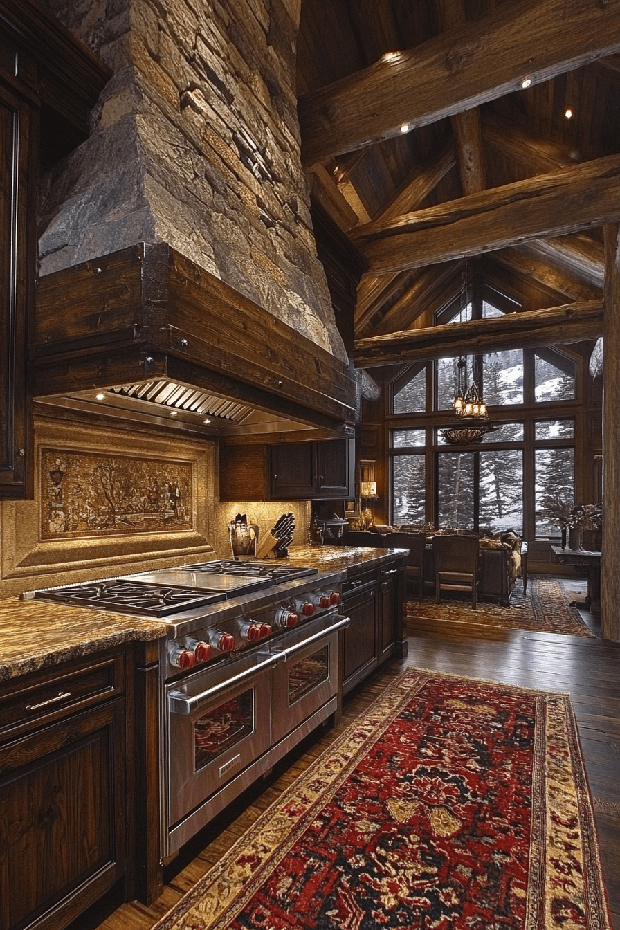 rustic kitchen cabinets