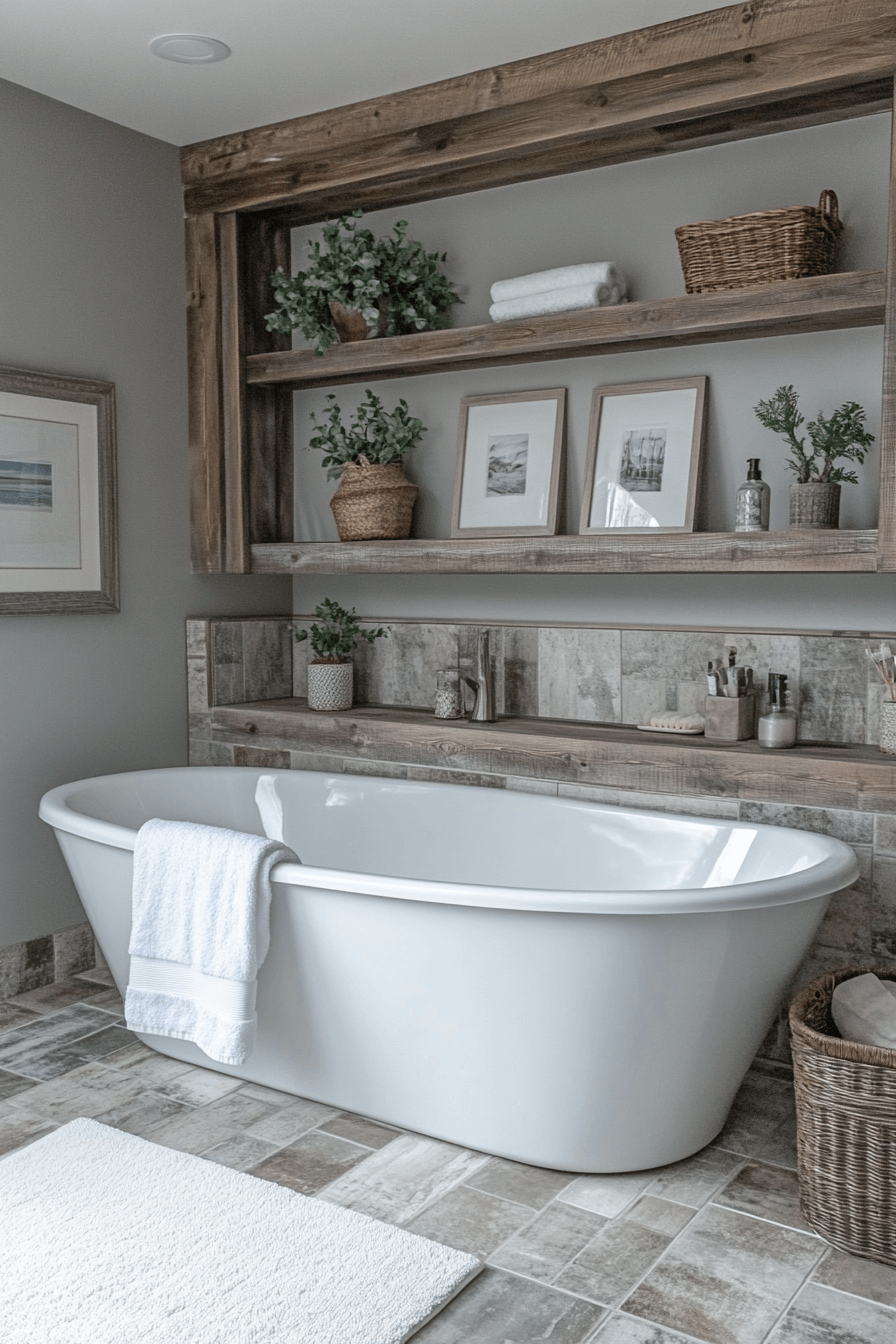 coastal bathroom shower ideas