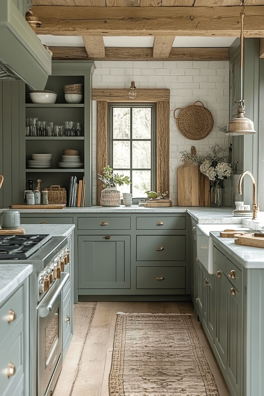 cottage core kitchen