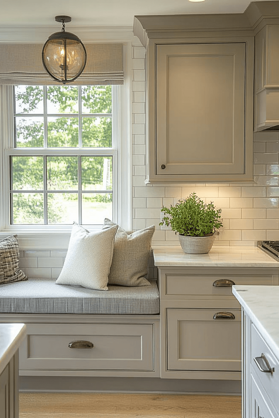 light taupe kitchen cabinets
