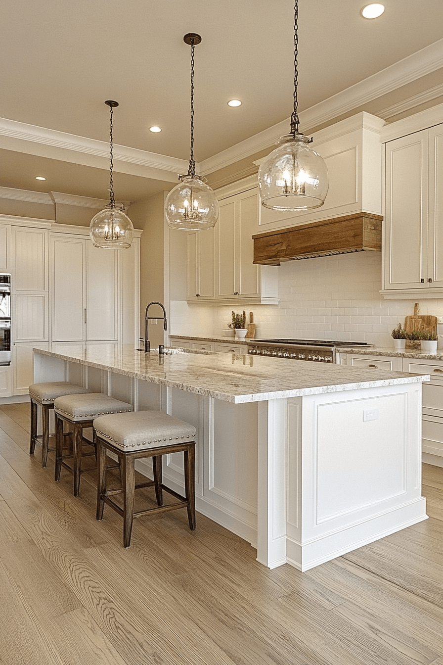 antique white kitchen cabinets