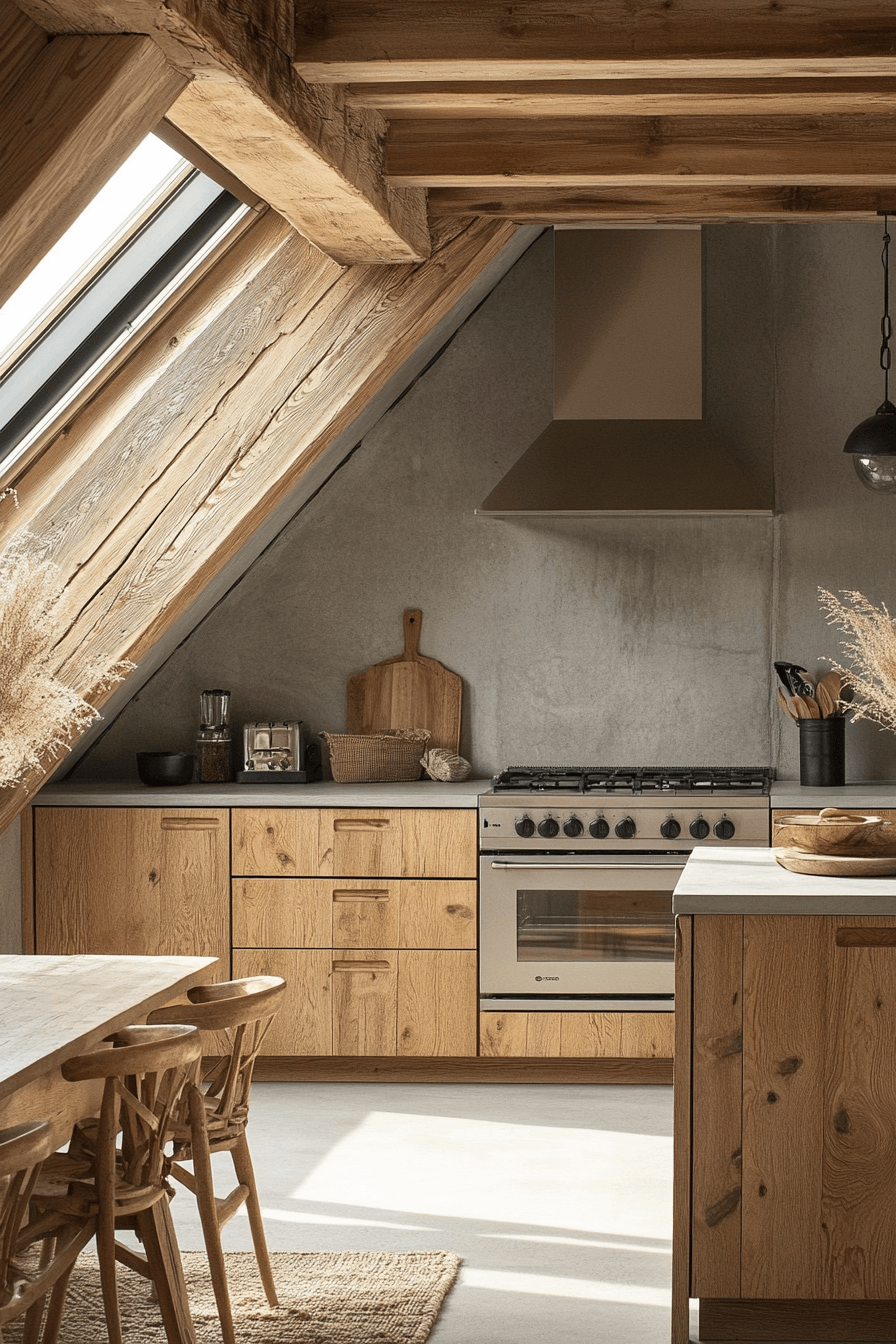 wooden kitchen cabinets