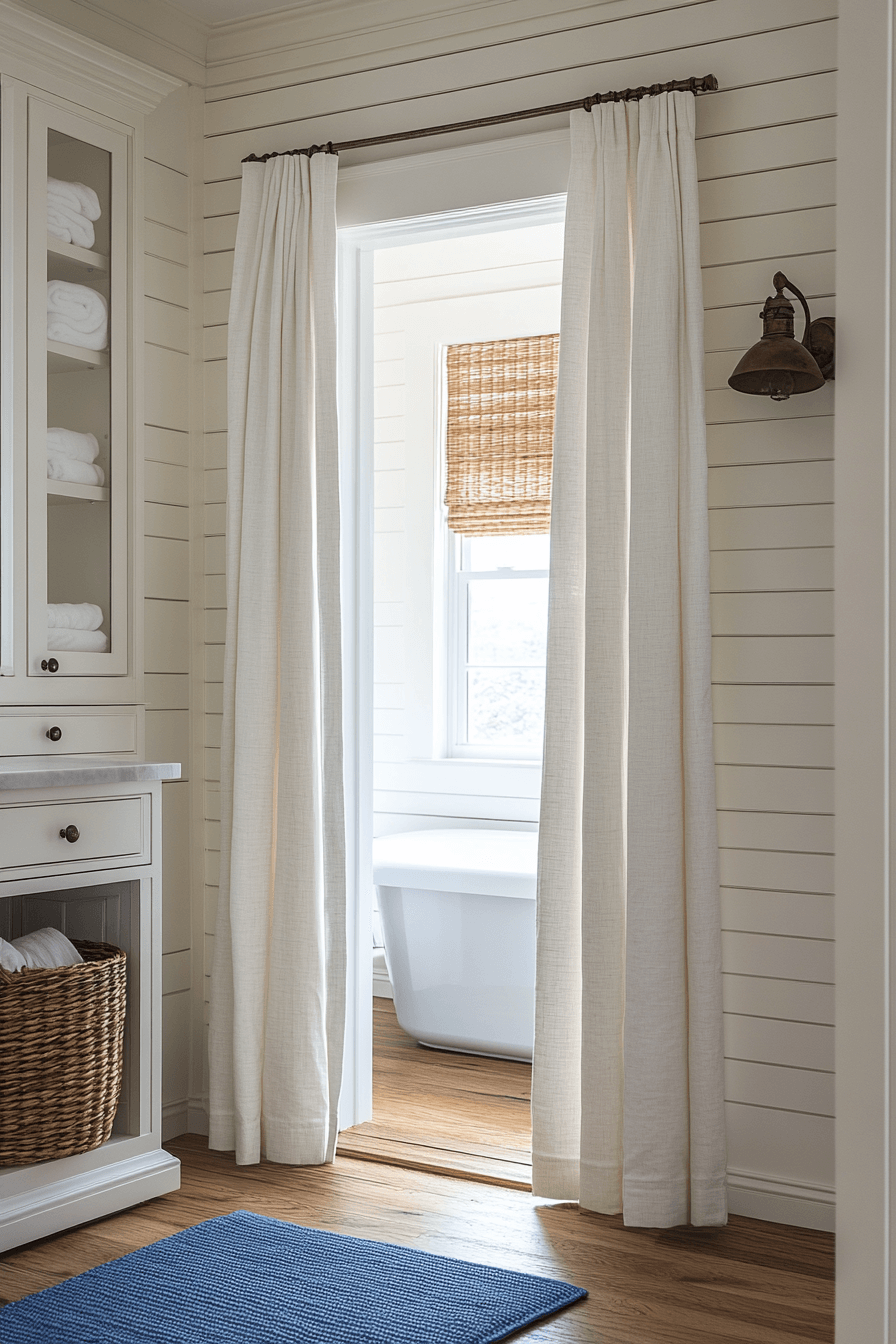 coastal bathroom shower ideas