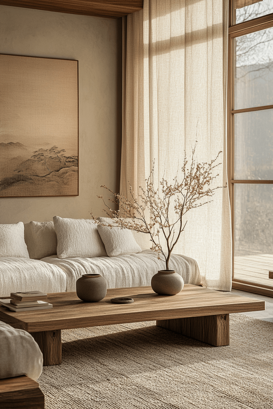 japandi living room