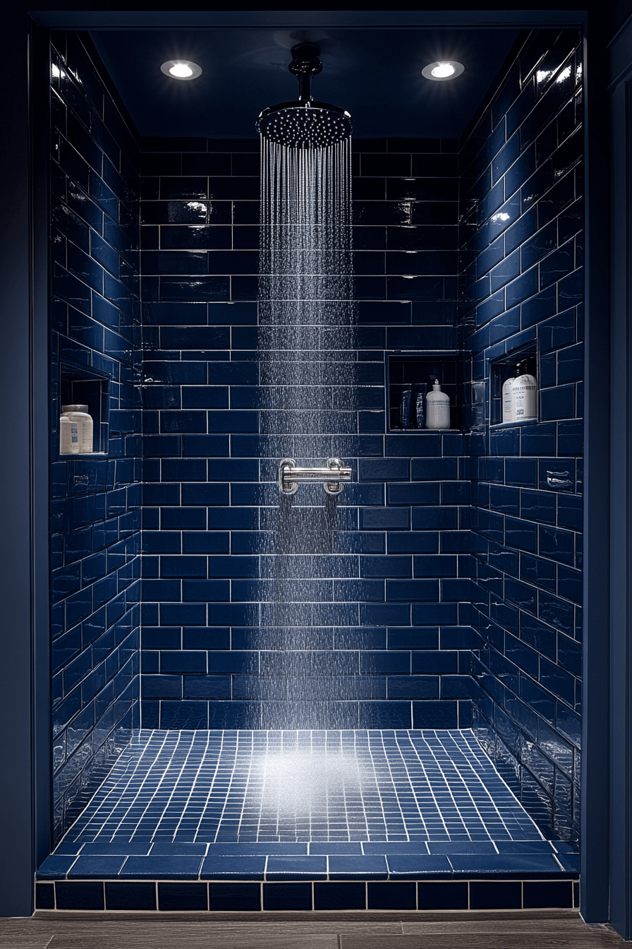 coastal bathroom shower ideas